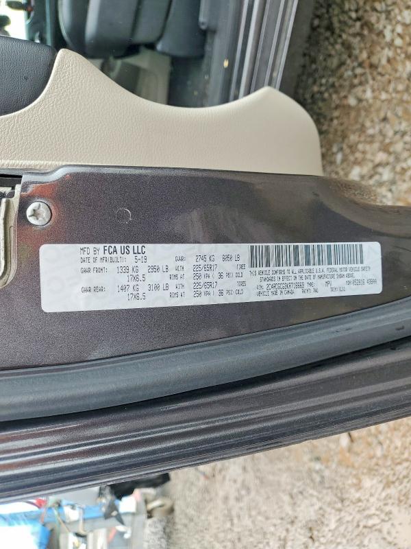Aukcja sprzedaży 2019 Dodge Grand Caravan, vin: 2C4RDGCG3KR716669, numer aukcji: 48814726
