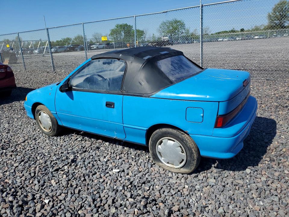 1992 Geo Metro მანქანა იყიდება აუქციონზე, vin: JG1MR3363NK209150, აუქციონის ნომერი: 52026196