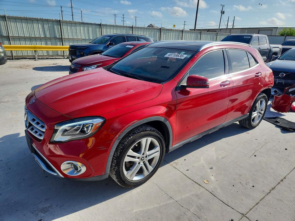 48759636 :رقم المزاد ، WDCTG4GB0KU011660 vin ، 2019 Mercedes-benz Gla مزاد بيع