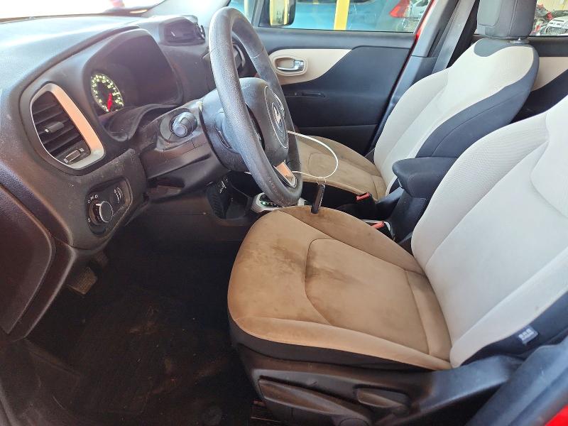 Продаж на аукціоні авто 2016 Jeep Renegade, vin: ZACCJAAT0GPE37722, номер лоту: 49826326