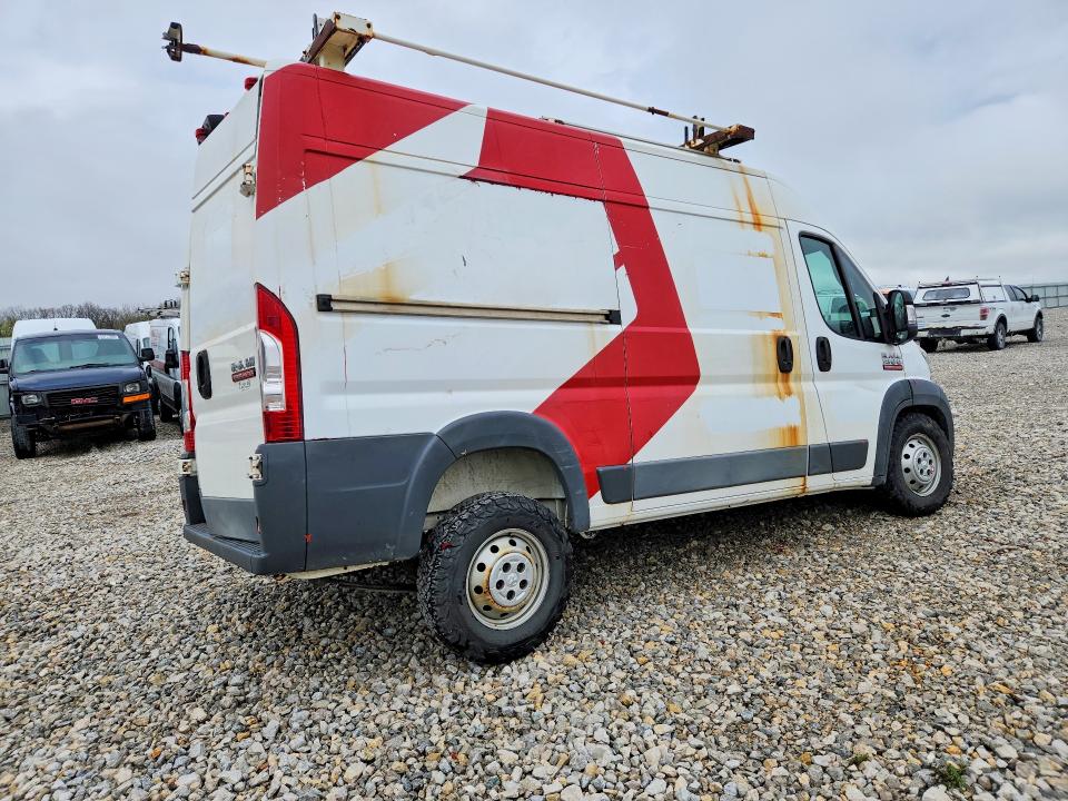 49297736 :رقم المزاد ، 3C6TRVBG0HE551629 vin ، 2017 Ram Promaster 1500 مزاد بيع