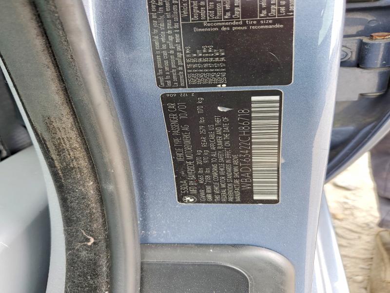 Aukcja sprzedaży 2002 Bmw 530, vin: WBADT63422CH86718, numer aukcji: 51624336