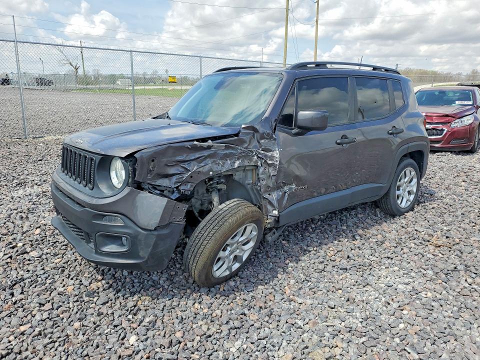 2018 Jeep Renegade მანქანა იყიდება აუქციონზე, vin: ZACCJABB3JPH17048, აუქციონის ნომერი: 49259406