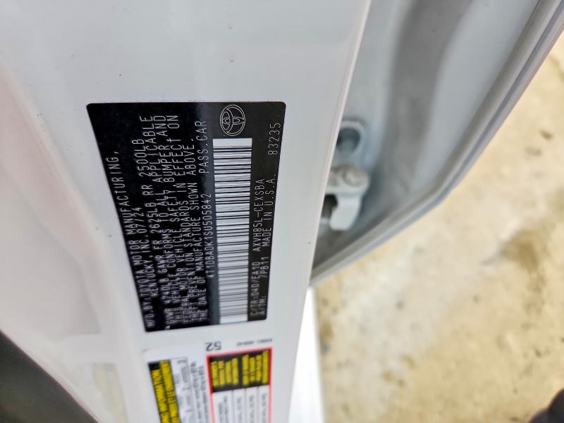 2025 Toyota Camry მანქანა იყიდება აუქციონზე, vin: 4T1DBADK1SU505842, აუქციონის ნომერი: 51177786