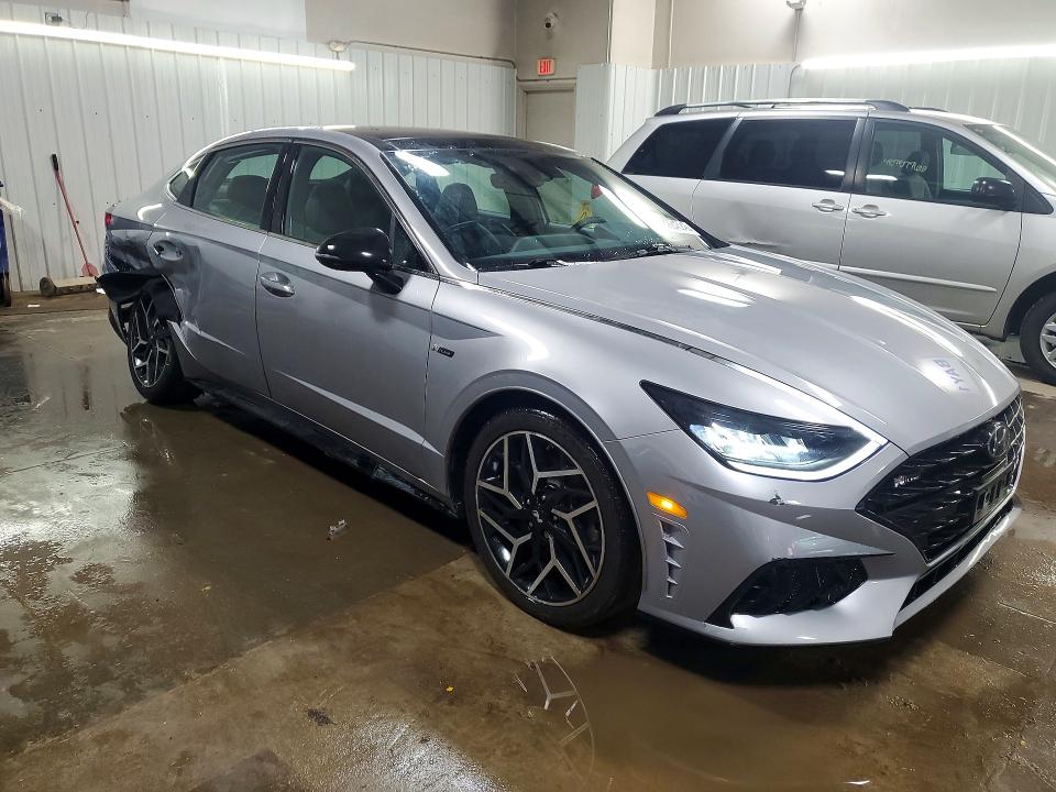 Продажа на аукционе авто 2023 Hyundai Sonata, vin: KMHL14JC9PA282035, номер лота: 48843246