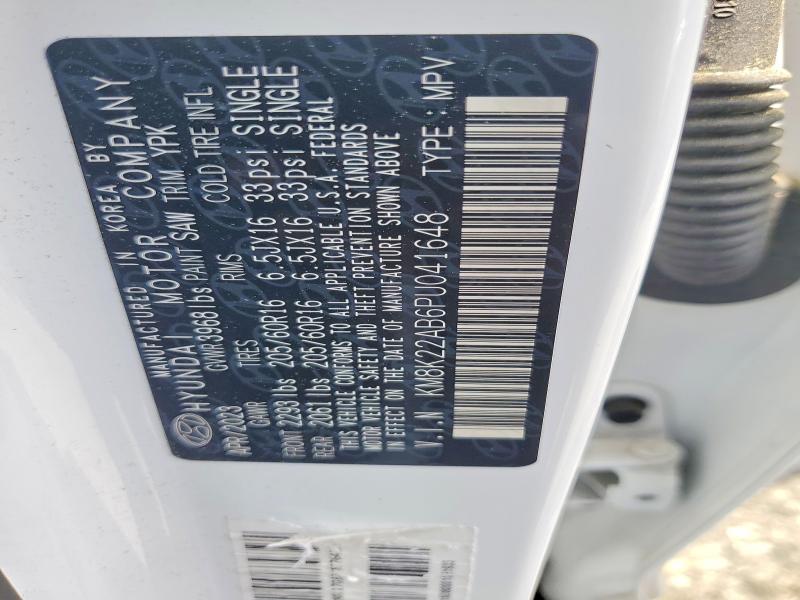 Aukcja sprzedaży 2023 Hyundai Kona, vin: KM8K22AB6PU041648, numer aukcji: 51034876