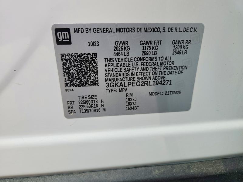 Продажа на аукционе авто 2024 Gmc Terrain, vin: 3GKALPEG2RL194271, номер лота: 51786886