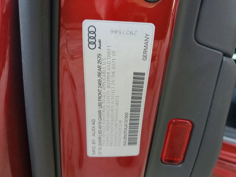 Aukcja sprzedaży 2018 Audi A5, vin: WAUBNCF5XJA131900, numer aukcji: 49759536