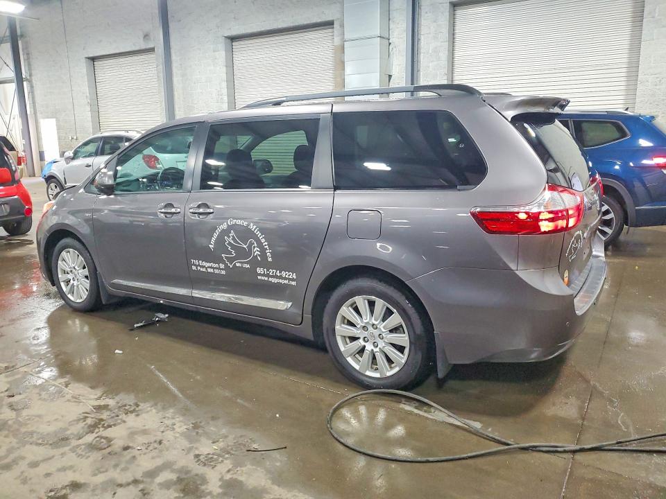 2017 Toyota Sienna მანქანა იყიდება აუქციონზე, vin: 5TDDZ3DC0HS167691, აუქციონის ნომერი: 51573166