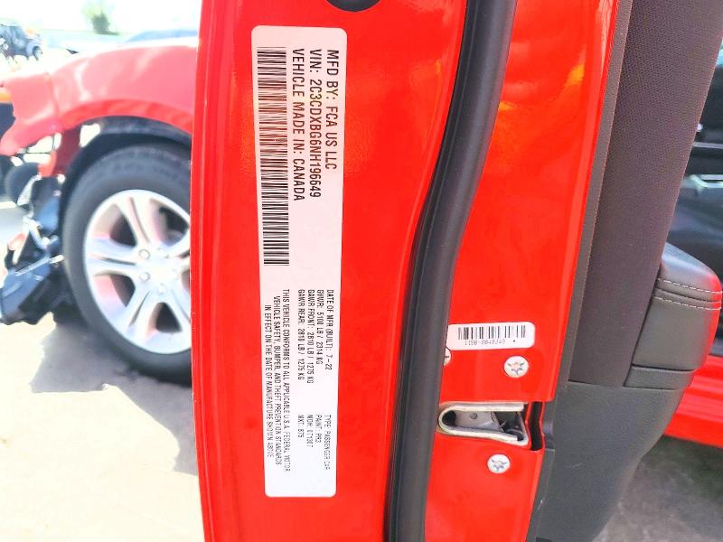 Продаж на аукціоні авто 2022 Dodge Charger, vin: 2C3CDXBG6NH196649, номер лоту: 48310666