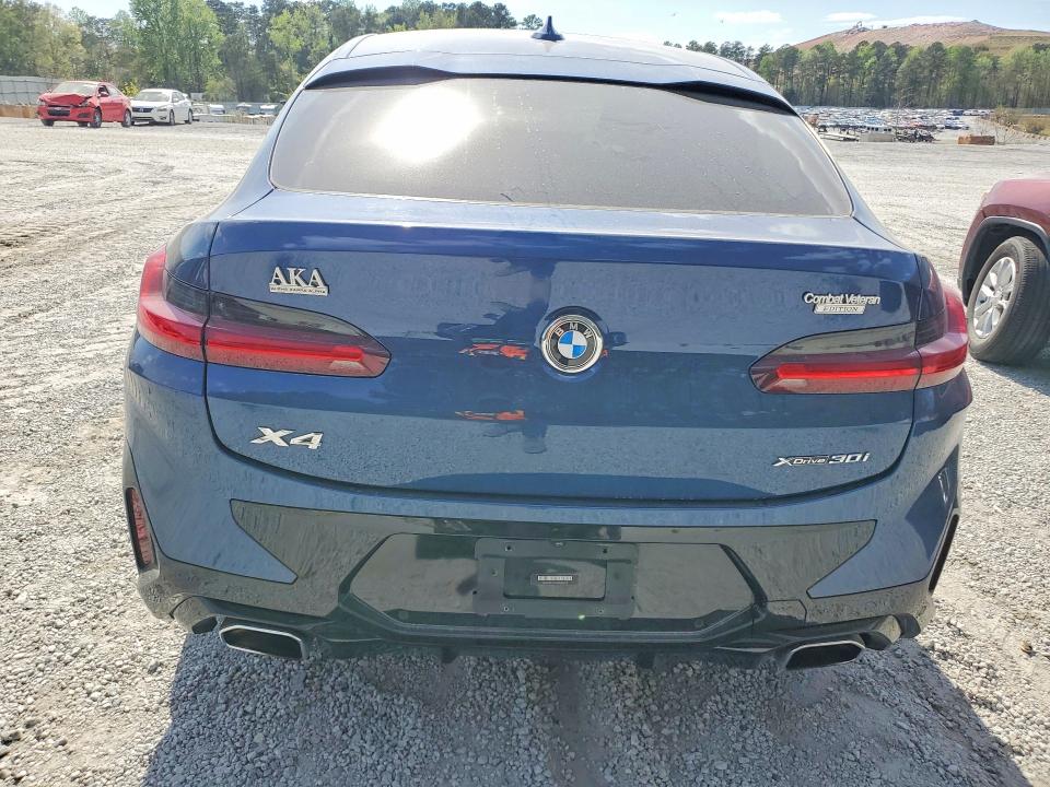 2022 Bmw X4 მანქანა იყიდება აუქციონზე, vin: 5UX33DT0XN9K62553, აუქციონის ნომერი: 48036286