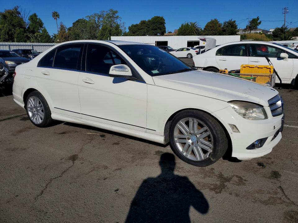 2008 Mercedes-benz C მანქანა იყიდება აუქციონზე, vin: WDDGF81X28F150116, აუქციონის ნომერი: 48805726