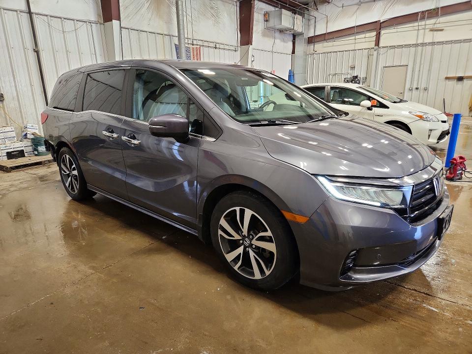 48517876 :رقم المزاد ، 5FNRL6H87MB003853 vin ، 2021 Honda Odyssey مزاد بيع