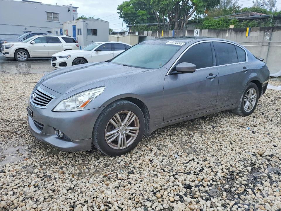 2013 Infiniti G37 Sedan მანქანა იყიდება აუქციონზე, vin: JN1CV6AR2DM355199, აუქციონის ნომერი: 49478476