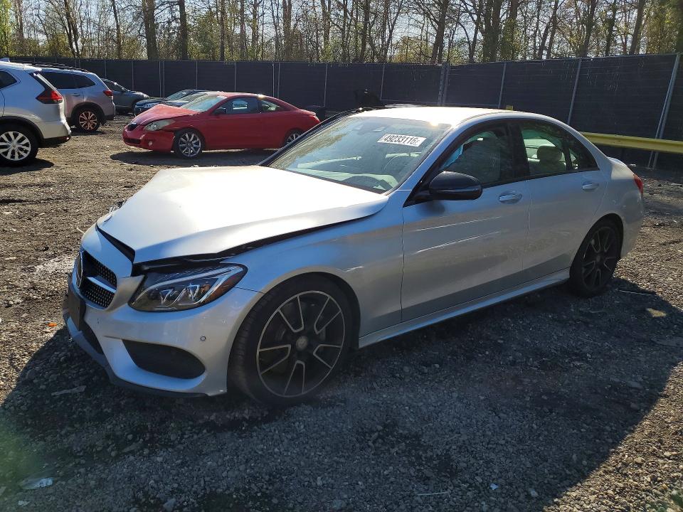 2016 Mercedes-benz C მანქანა იყიდება აუქციონზე, vin: 55SWF6EB7GU115372, აუქციონის ნომერი: 49233116