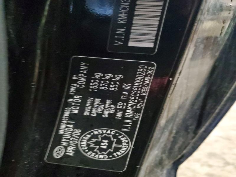 Продажа на аукционе авто 2008 Hyundai Accent, vin: KMHCN35C38U090280, номер лота: 45801576