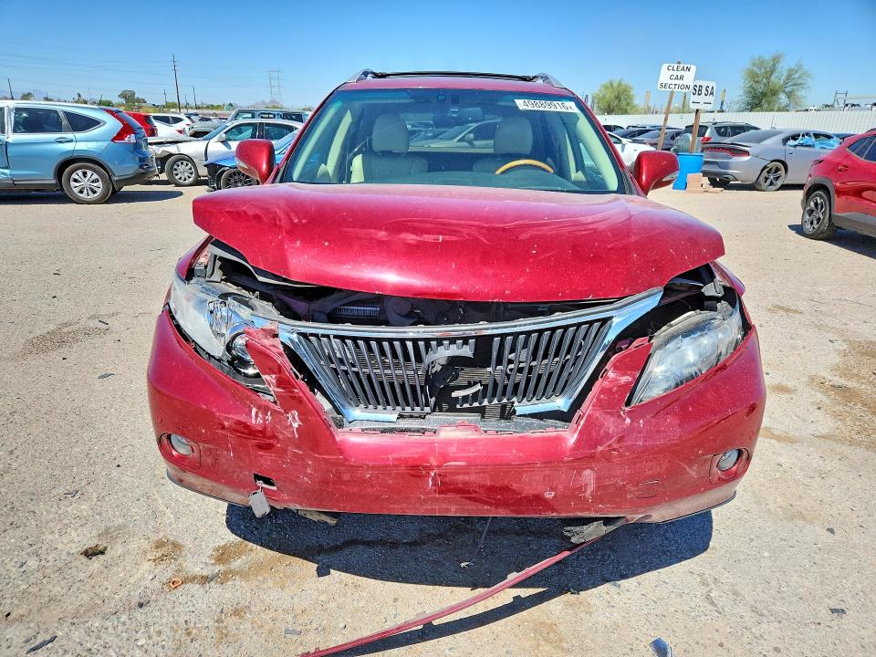 2010 Lexus Rx 350 მანქანა იყიდება აუქციონზე, vin: 2T2ZK1BA5AC018462, აუქციონის ნომერი: 49889916