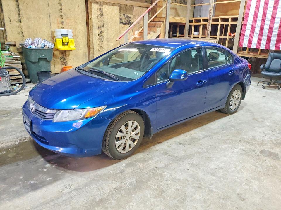 51318856 :رقم المزاد ، 2HGFB2F50CH501216 vin ، 2012 Honda Civic مزاد بيع