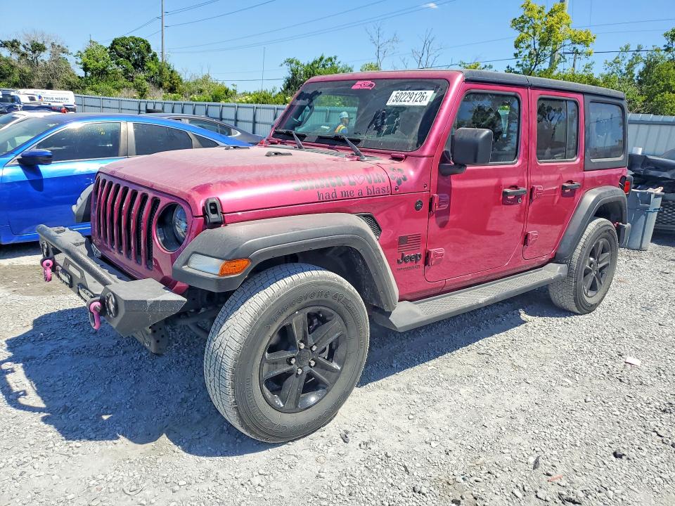 Aukcja sprzedaży 2022 Jeep Wrangler Unlimited, vin: 1C4HJXDG9NW109173, numer aukcji: 50229126