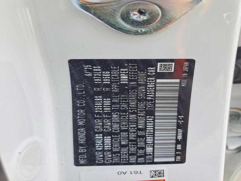 Aukcja sprzedaży 2026 Honda Civic, vin: JHMFL4H97TX000342, numer aukcji: 50988626