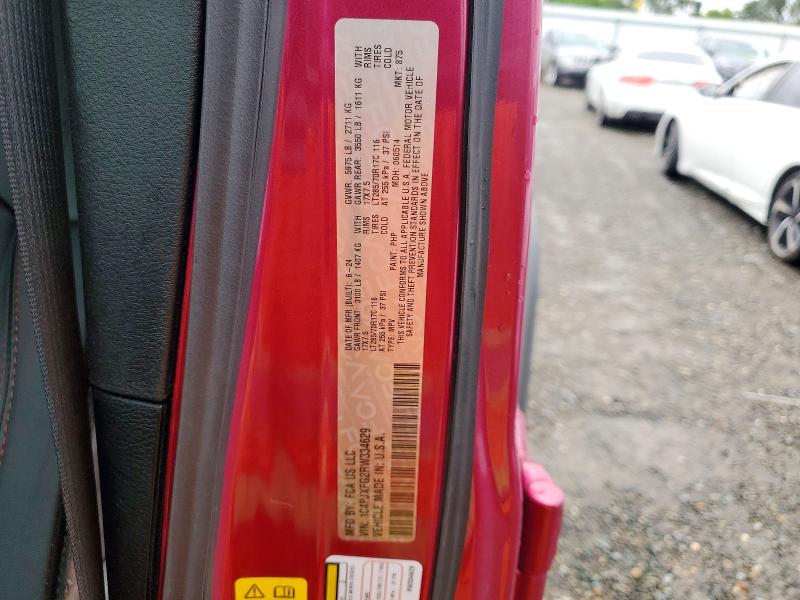 50166376 :رقم المزاد ، 1C4PJXFG2RW334629 vin ، 2024 Jeep Wrangler مزاد بيع