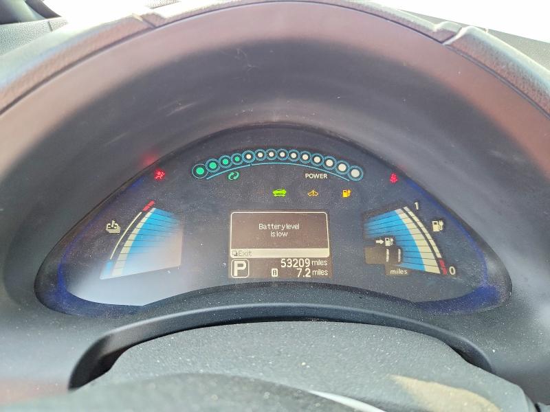 48193726 :رقم المزاد ، 1N4AZ0CP0DC401089 vin ، 2013 Nissan Leaf مزاد بيع