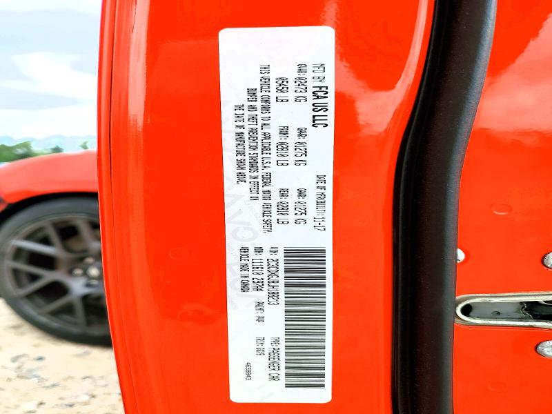 2018 Dodge Charger მანქანა იყიდება აუქციონზე, vin: 2C3CDXGJ8JH188213, აუქციონის ნომერი: 49506276