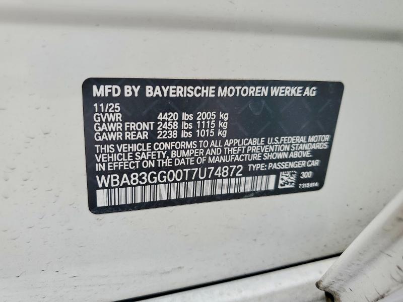 49588066 :رقم المزاد ، WBA83GG00T7U74872 vin ، 2026 Bmw 228 مزاد بيع