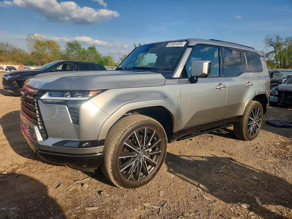 51001836 :رقم المزاد ، JTJVBCDX2S5051821 vin ، 2025 Lexus Gx 550 مزاد بيع