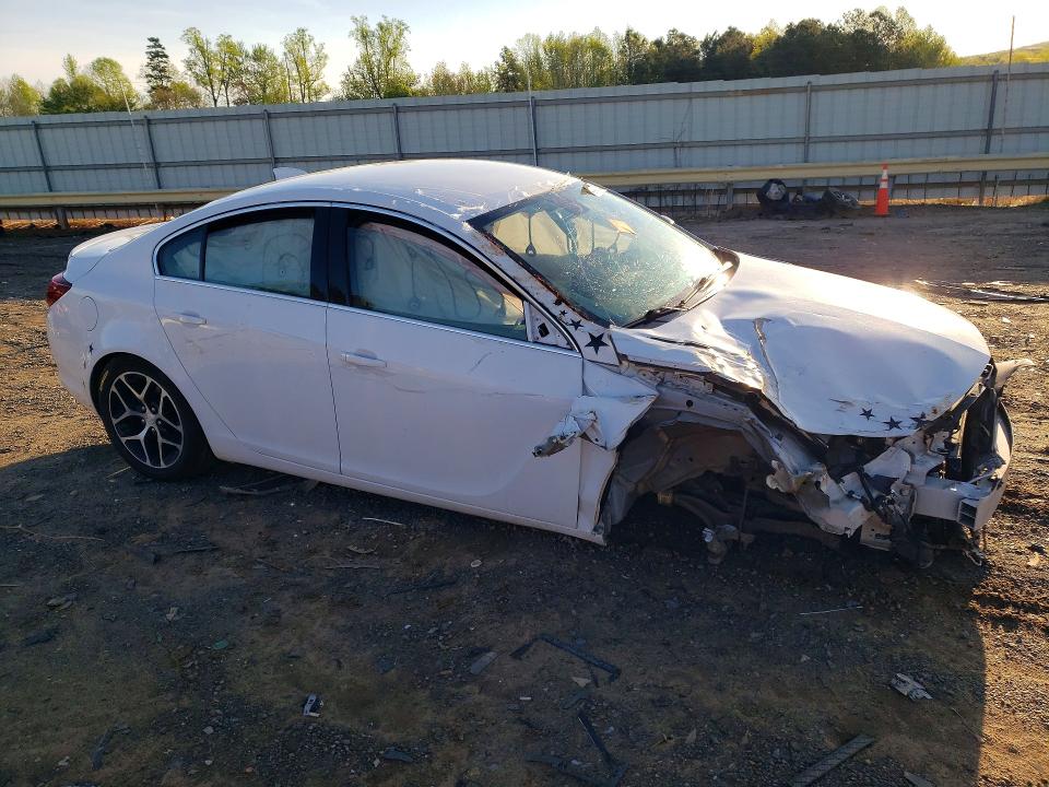 48492716 :رقم المزاد ، 2G4GL5EX1H9177758 vin ، 2017 Buick Regal مزاد بيع