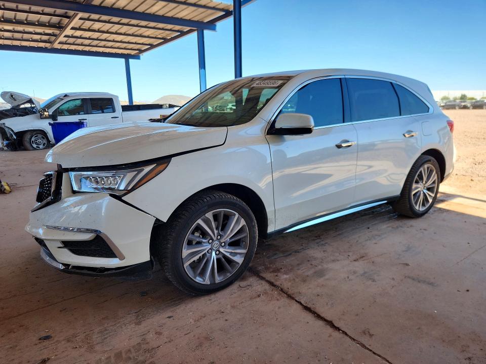 2018 Acura Mdx მანქანა იყიდება აუქციონზე, vin: 5J8YD4H55JL007431, აუქციონის ნომერი: 48349596