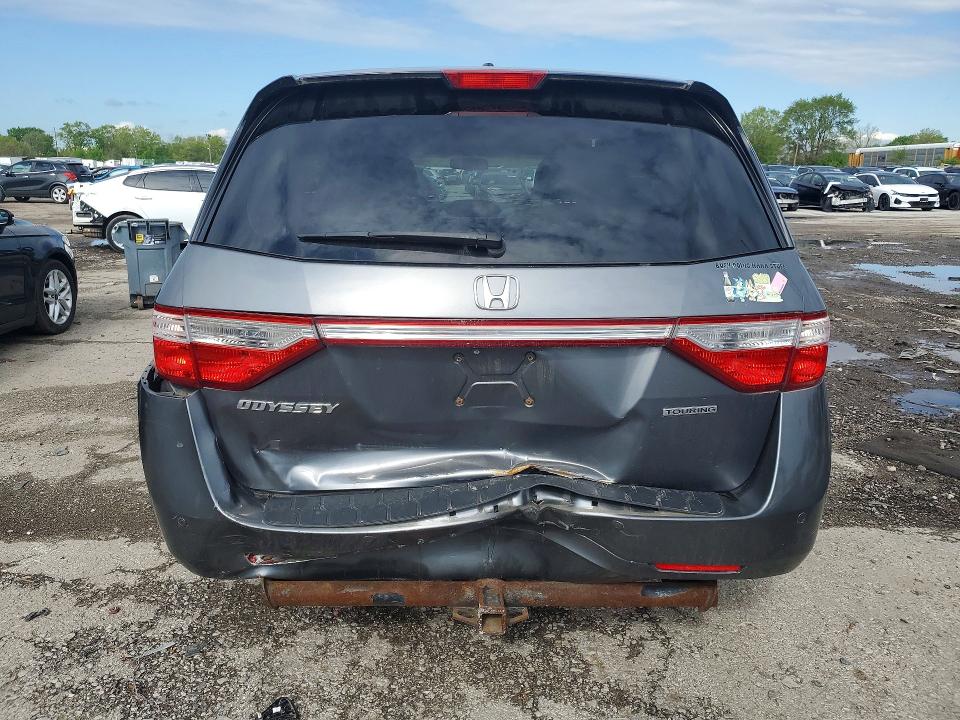 51033556 :رقم المزاد ، 5FNRL5H92CB041637 vin ، 2012 Honda Odyssey مزاد بيع