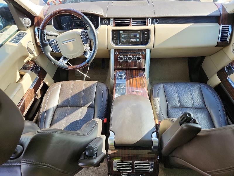 2016 Land Rover Range Rover მანქანა იყიდება აუქციონზე, vin: SALGS2PF8GA295733, აუქციონის ნომერი: 52067026