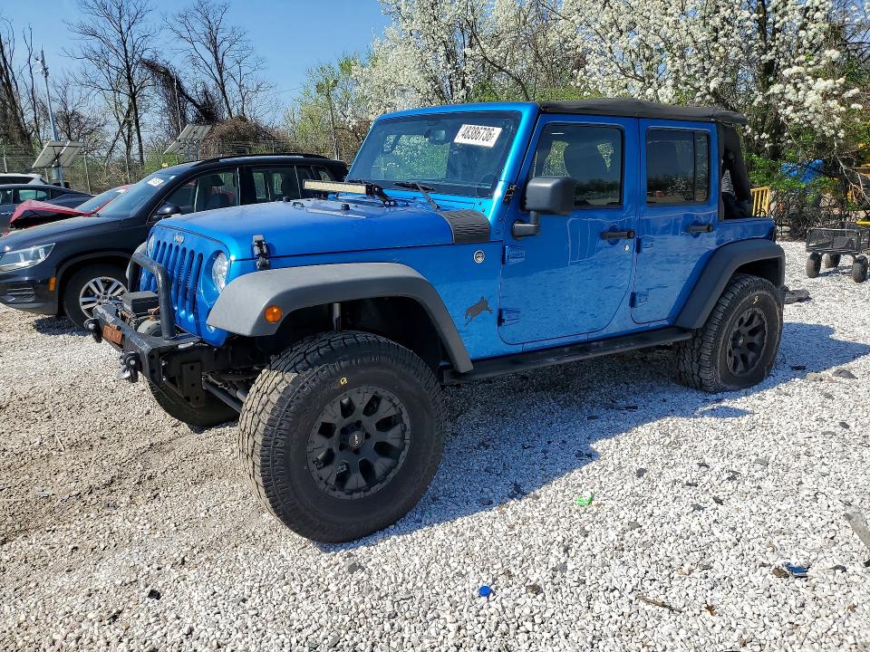 Продаж на аукціоні авто 2015 Jeep Wrangler Unlimited, vin: 1C4BJWDGXFL638330, номер лоту: 48386736