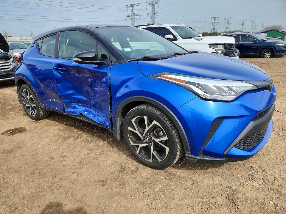2020 Toyota C-hr მანქანა იყიდება აუქციონზე, vin: JTNKHMBX7L1069913, აუქციონის ნომერი: 50357706
