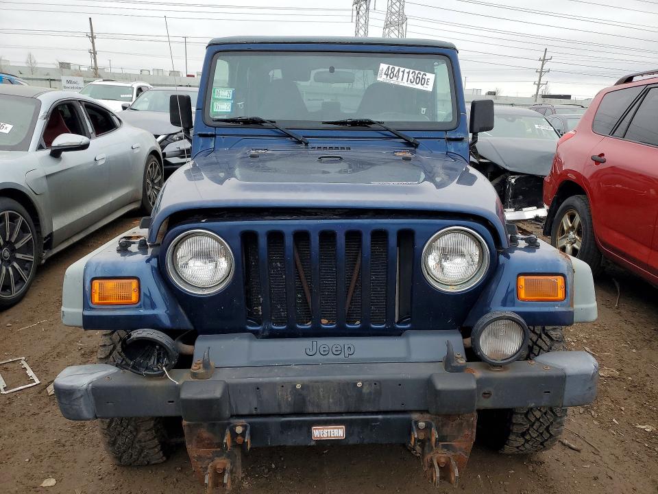 48411366 :رقم المزاد ، 1J4FA49S92P743764 vin ، 2002 Jeep Wrangler / Tj مزاد بيع
