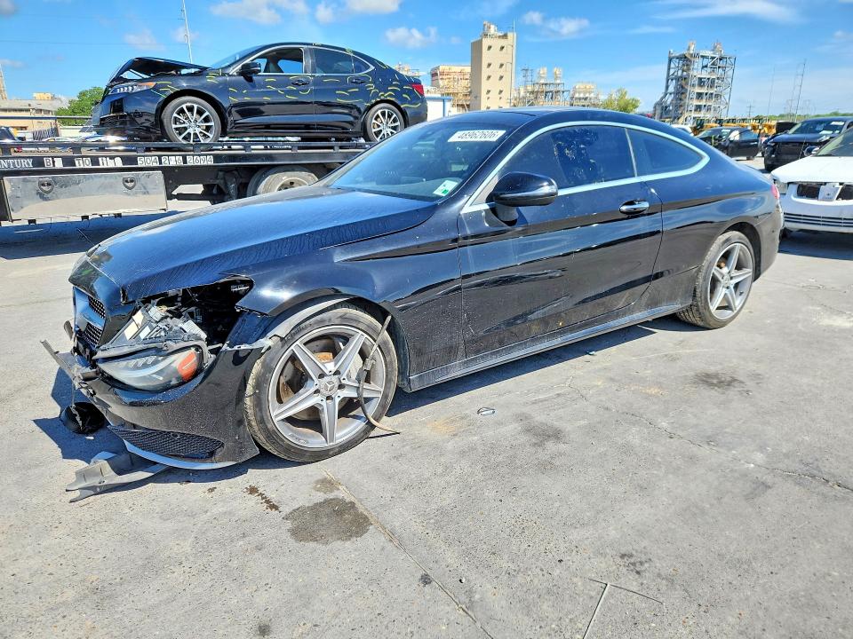 48962606 :رقم المزاد ، WDDWJ4KB9HF447275 vin ، 2017 Mercedes-benz C مزاد بيع