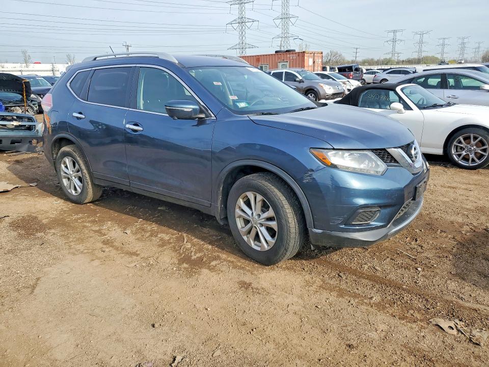 2014 Nissan Rogue მანქანა იყიდება აუქციონზე, vin: 5N1AT2MV7EC780240, აუქციონის ნომერი: 50168036