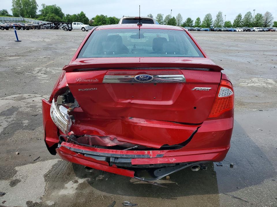 51117526 :رقم المزاد ، 3FAHP0KC5CR396085 vin ، 2012 Ford Fusion مزاد بيع