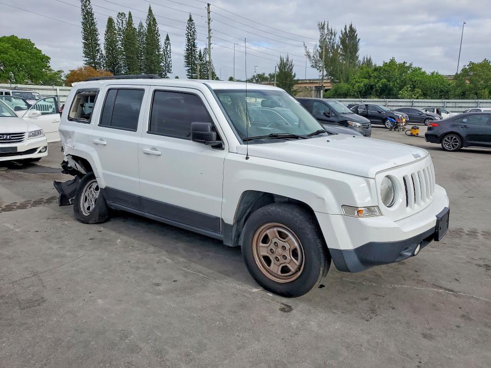 2016 Jeep Patriot მანქანა იყიდება აუქციონზე, vin: 1C4NJRBB1GD542345, აუქციონის ნომერი: 49898686