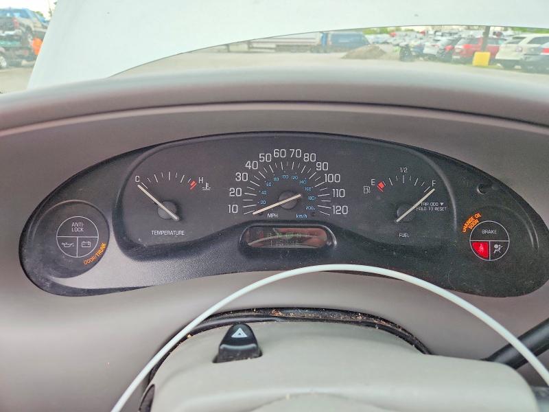 50670016 :رقم المزاد ، 2G4WS52J441169614 vin ، 2004 Buick Century مزاد بيع