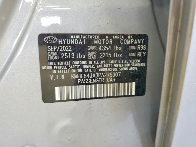 Aukcja sprzedaży 2023 Hyundai Sonata, vin: KMHL64JA3PA275307, numer aukcji: 49215686