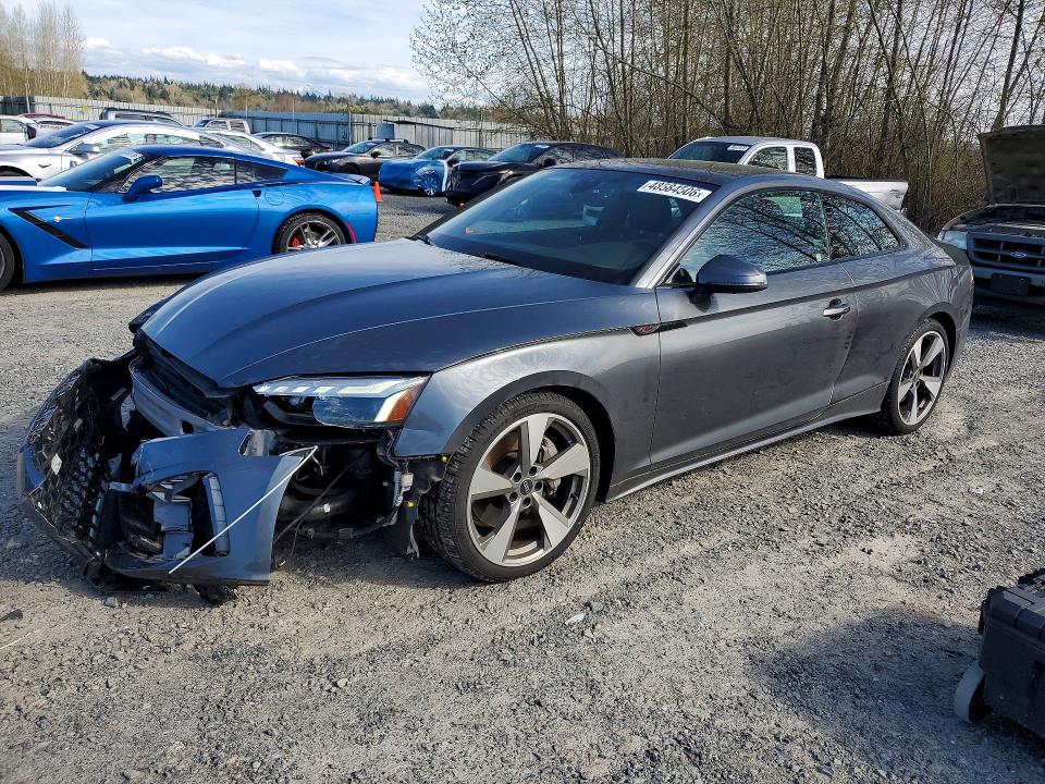 48584506 :رقم المزاد ، WAUTAAF5XMA056947 vin ، 2021 Audi A5 مزاد بيع
