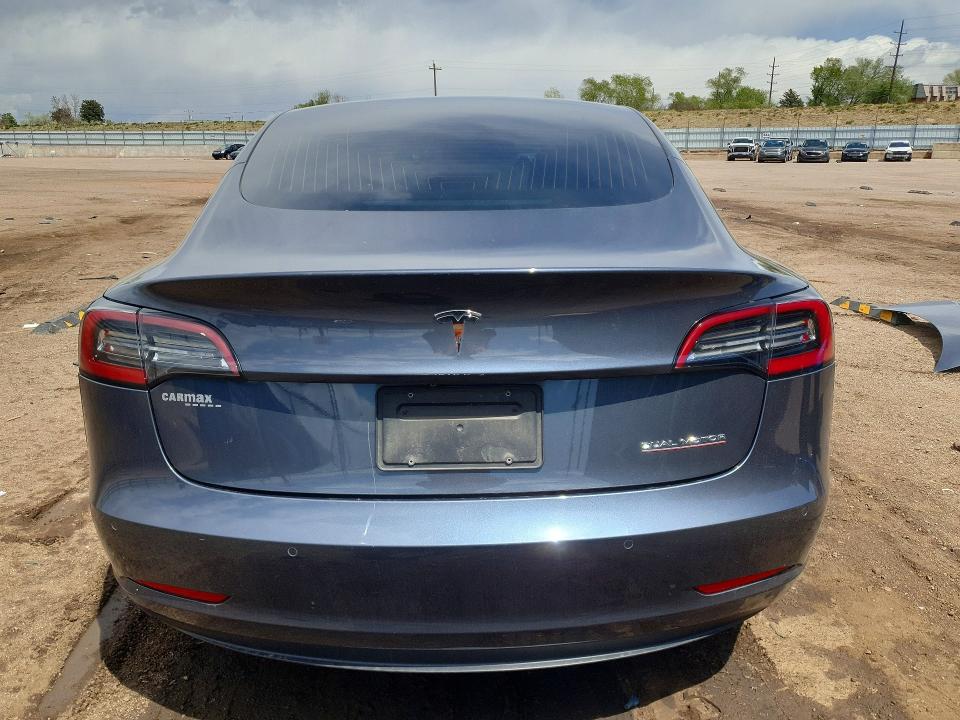 2020 Tesla Model 3 მანქანა იყიდება აუქციონზე, vin: 5YJ3E1EC3LF601738, აუქციონის ნომერი: 51546576