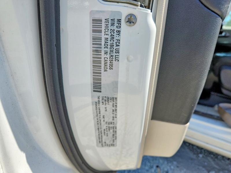 Продаж на аукціоні авто 2020 Chrysler Pacifica, vin: 2C4RC1BGXLR284956, номер лоту: 50087026