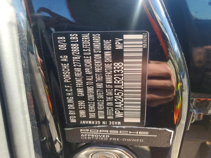 Продажа на аукционе авто 2018 Porsche Macan, vin: WP1AA2A57JLB21338, номер лота: 49262846