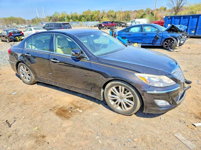 49155726 :رقم المزاد ، KMHGC4DDXEU260329 vin ، 2014 Hyundai Genesis مزاد بيع