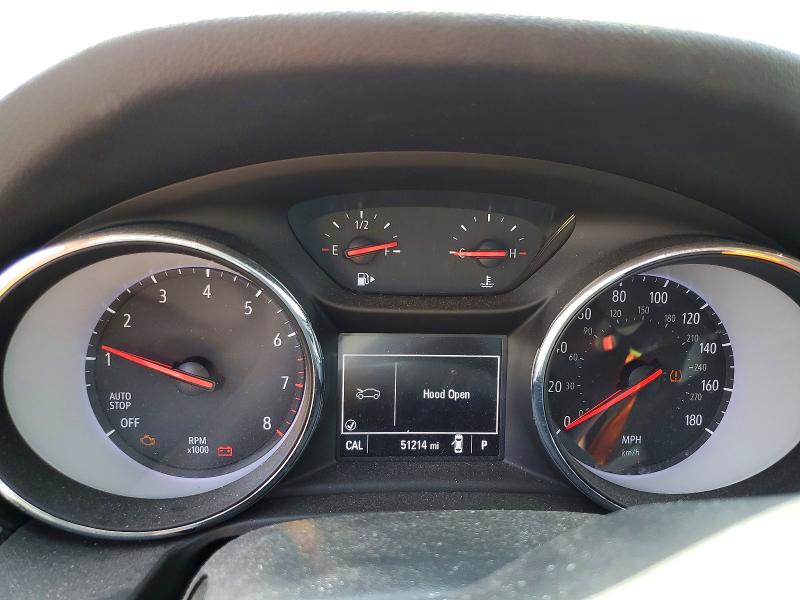 50053706 :رقم المزاد ، W04GL6SX1J1055338 vin ، 2018 Buick Regal مزاد بيع