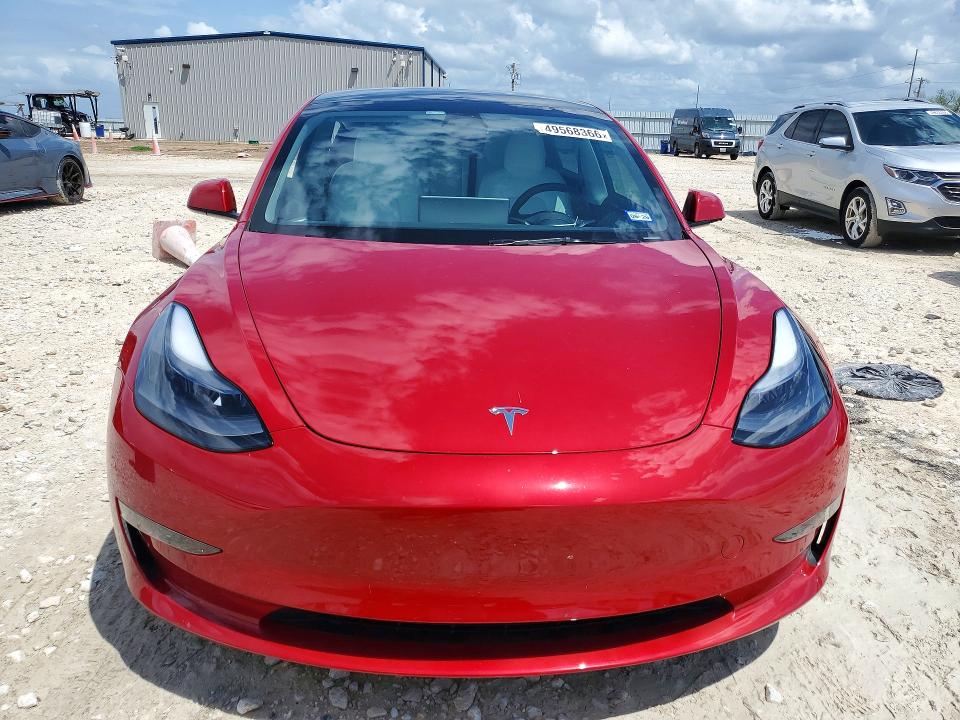 2023 Tesla Model 3 მანქანა იყიდება აუქციონზე, vin: 5YJ3E1EA9PF580673, აუქციონის ნომერი: 49568366