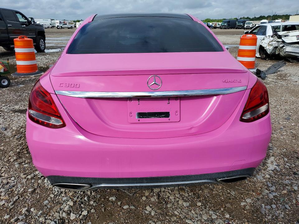 2016 Mercedes-benz C მანქანა იყიდება აუქციონზე, vin: 55SWF4JB6GU166002, აუქციონის ნომერი: 50619756